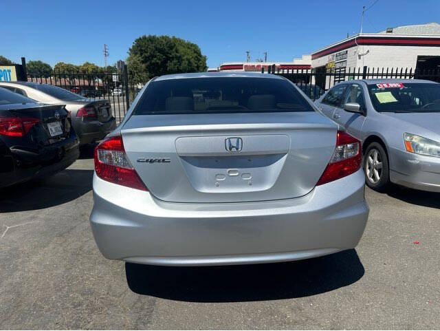 2012 Honda Civic for sale at Tracy Auto Depot in Tracy, CA