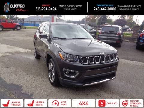 2019 Jeep Compass for sale at Quattro Motors 2 in Farmington Hills MI