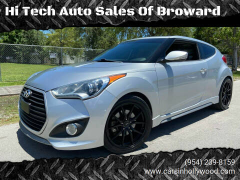 2013 Hyundai Veloster for sale at Hi Tech Auto Sales Of Broward in Hollywood FL