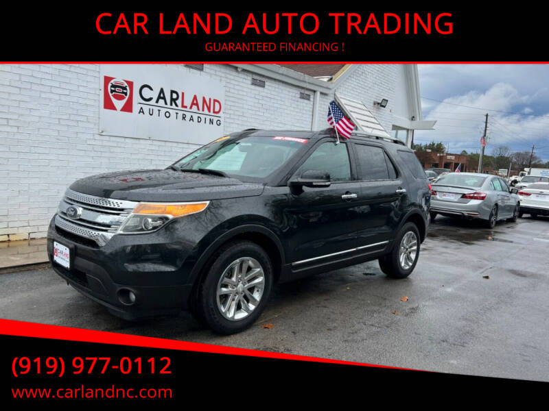 2014 Ford Explorer for sale at CAR LAND  AUTO TRADING in Raleigh NC