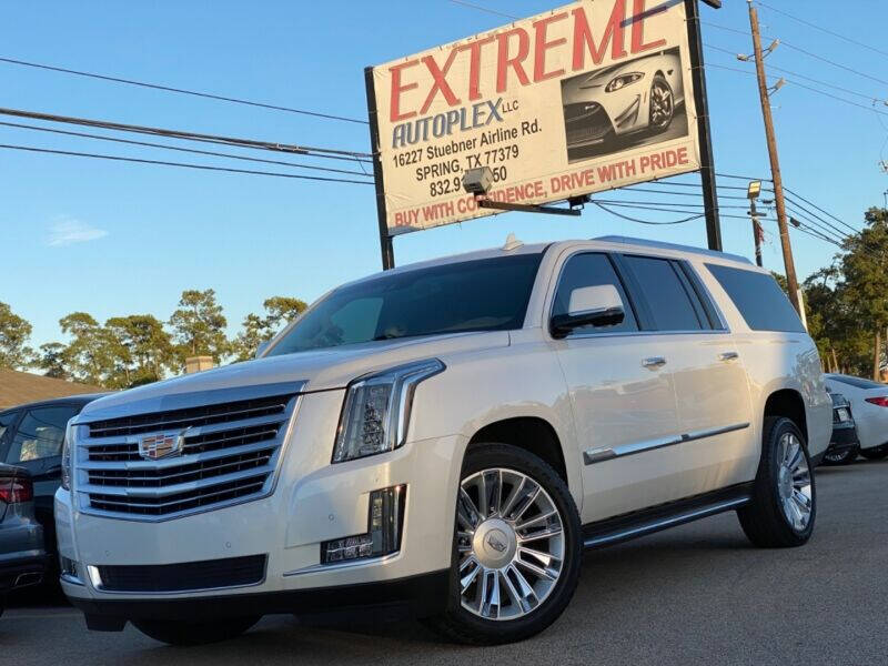 2016 Cadillac Escalade ESV for sale at Extreme Autoplex LLC in Spring TX