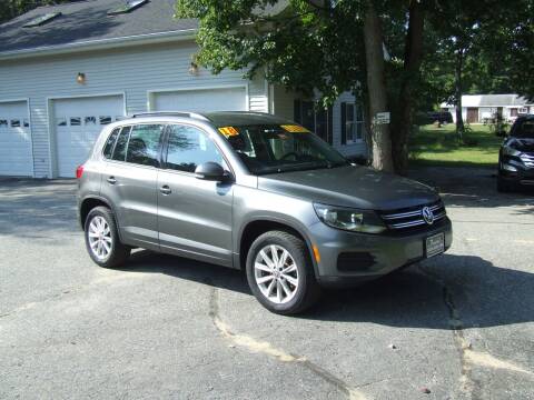 2018 Volkswagen Tiguan Limited for sale at DUVAL AUTO SALES in Turner ME