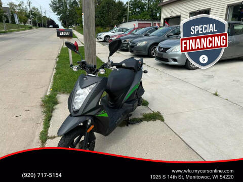 2021 Kymco scooter for sale at Wisconsin Family Autos LLC in Manitowoc WI