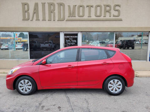 2016 Hyundai Accent for sale at BAIRD MOTORS in Clearfield UT