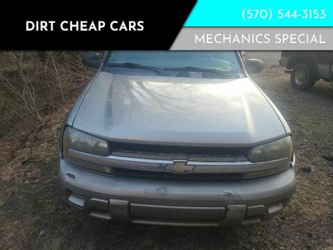 2002 Chevrolet TrailBlazer for sale at Dirt Cheap Cars in Pottsville PA