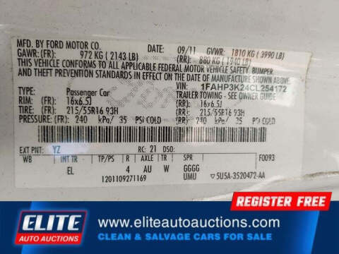 2012 Ford Focus SE