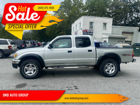 2004 Toyota Tacoma for sale at DND AUTO GROUP in Belvidere NJ
