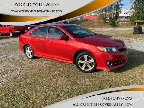 2012 Toyota Camry for sale at World Wide Auto in Fayetteville NC