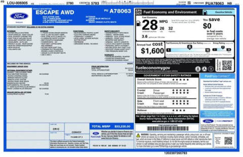 2023 Ford Escape Active