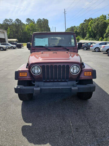 2004 Jeep Wrangler for sale at Mathews Used Cars, Inc. in Crawford GA