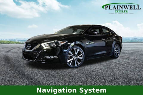 2018 Nissan Maxima for sale at Zeigler Ford of Plainwell- Jeff Bishop in Plainwell MI