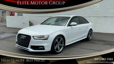 2016 Audi A4 for sale at Elite Motor Group in Lindenhurst NY