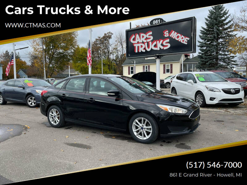 2016 Ford Focus for sale at Cars Trucks & More in Howell MI