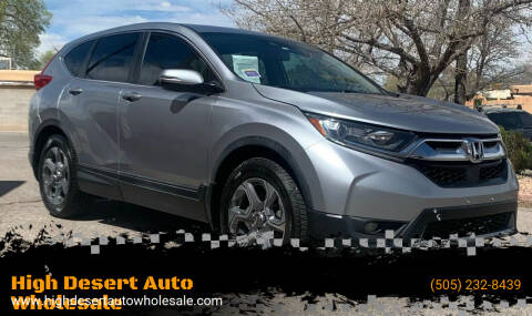 2017 Honda CR-V for sale at High Desert Auto Wholesale in Albuquerque NM