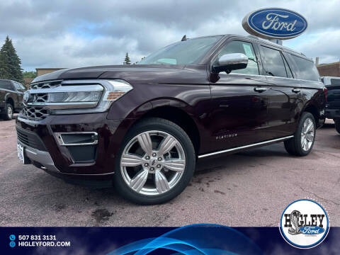 2024 Ford Expedition MAX for sale at HIGLEY FORD in Windom MN