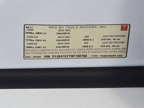 2017 Tesla Model S 90D