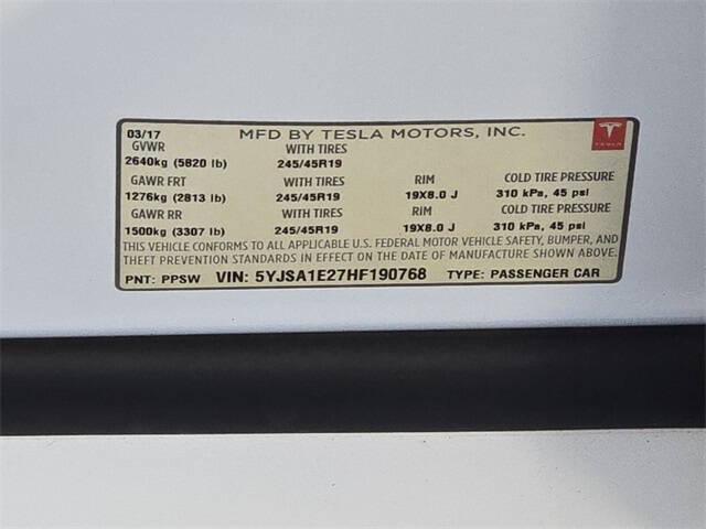 2017 Tesla Model S 90D