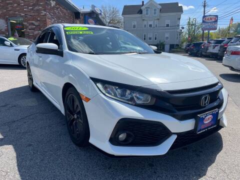 2017 Honda Civic for sale at Sam's Auto Sales in Cranston RI