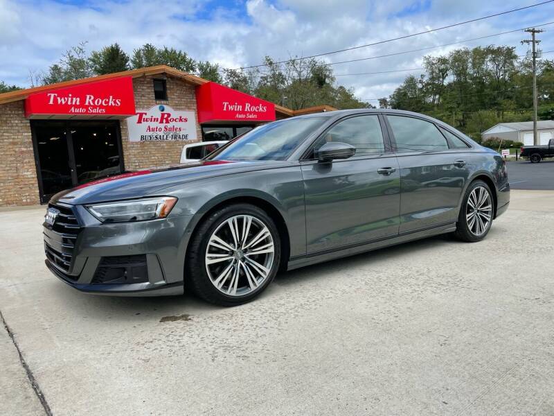 2019 Audi A8 L for sale at Twin Rocks Auto Sales LLC in Uniontown PA