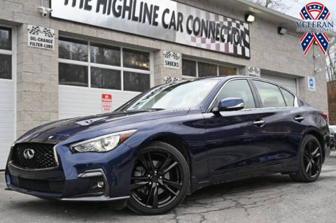 2021 Infiniti Q50 for sale at The Highline Car Connection in Waterbury CT