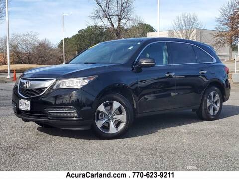 2014 Acura MDX for sale at Acura Carland in Duluth GA