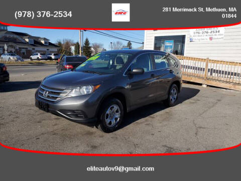 2013 Honda CR-V for sale at ELITE AUTO SALES, INC in Methuen MA