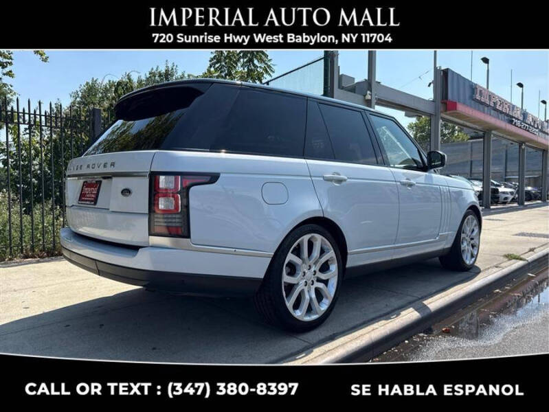 2016 Land Rover Range Rover HSE