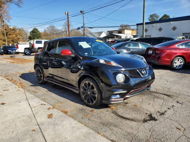 2013 Nissan JUKE for sale at DAGO'S AUTO SALES LLC in Dalton, GA