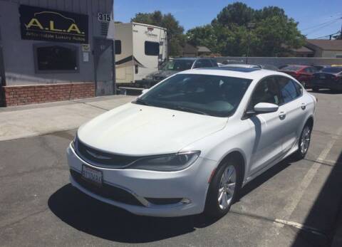 2015 Chrysler 200 for sale at Affordable Luxury Autos LLC in San Jacinto CA