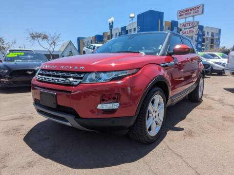 2015 Land Rover Range Rover Evoque for sale at Convoy Motors LLC in National City CA