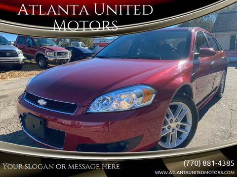 2014 Chevrolet Impala Limited for sale at Atlanta United Motors in Jefferson GA