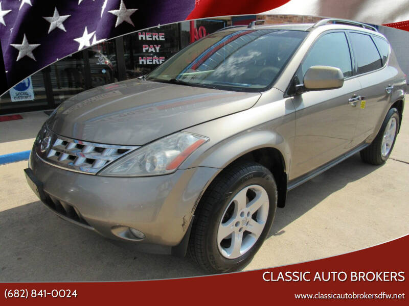 2003 Nissan Murano SL