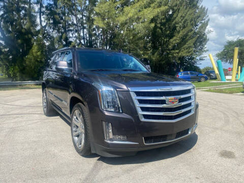 2016 Cadillac Escalade for sale at Boss Automotive LLC in Davie FL