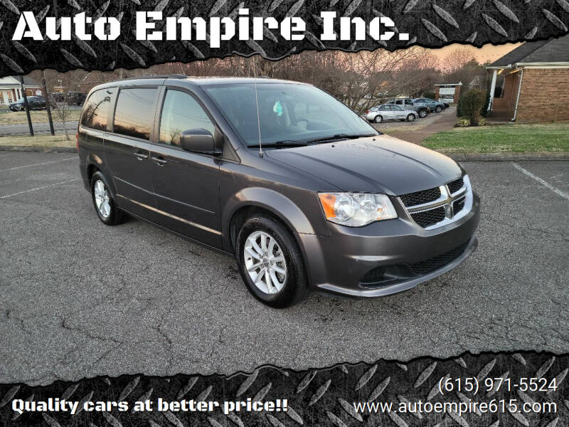 2016 Dodge Grand Caravan for sale at Auto Empire Inc. in Murfreesboro TN