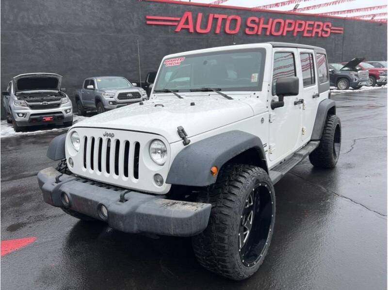 2014 Jeep Wrangler Unlimited for sale at AUTO SHOPPERS LLC in Yakima WA