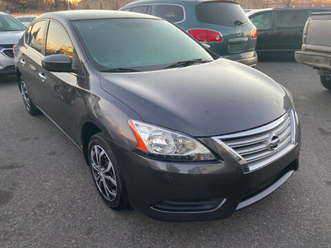 2014 Nissan Sentra for sale at BELOW BOOK AUTO SALES in Idaho Falls ID