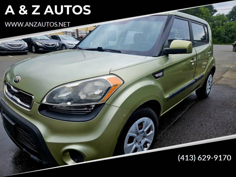 2013 Kia Soul for sale at A & Z AUTOS in Westfield MA