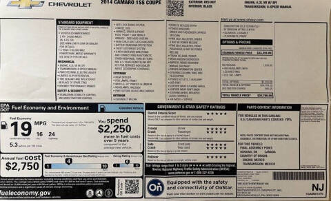 2014 Chevrolet Camaro SS