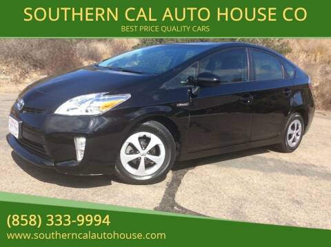 2015 Toyota Prius for sale at SOUTHERN CAL AUTO HOUSE CO in San Diego CA