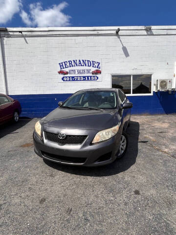 2009 Toyota Corolla for sale at Hernandez Auto Sales in Pawtucket RI