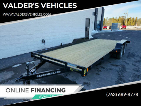 2023 NEW GATORMADE 18 FT LOWBOY 7K for sale at VALDER'S VEHICLES in Hinckley MN