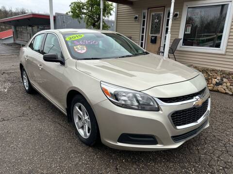 2015 Chevrolet Malibu for sale at G & G Auto Sales in Steubenville OH