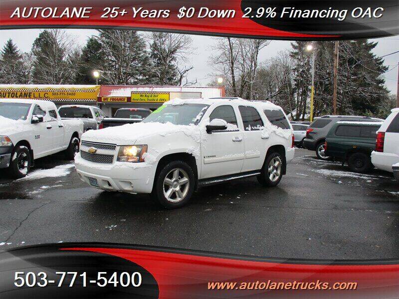 2008 Chevrolet Tahoe for sale at Auto Lane in Portland OR
