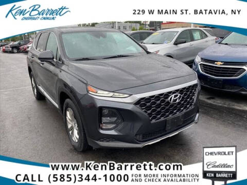 2020 Hyundai Santa Fe for sale at KEN BARRETT CHEVROLET CADILLAC in Batavia NY