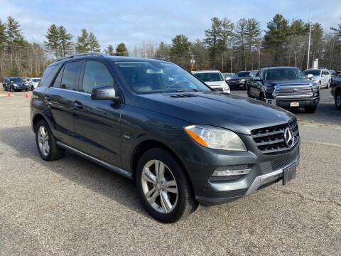 2012 Mercedes-Benz M-Class for sale at DAHER MOTORS OF KINGSTON in Kingston NH