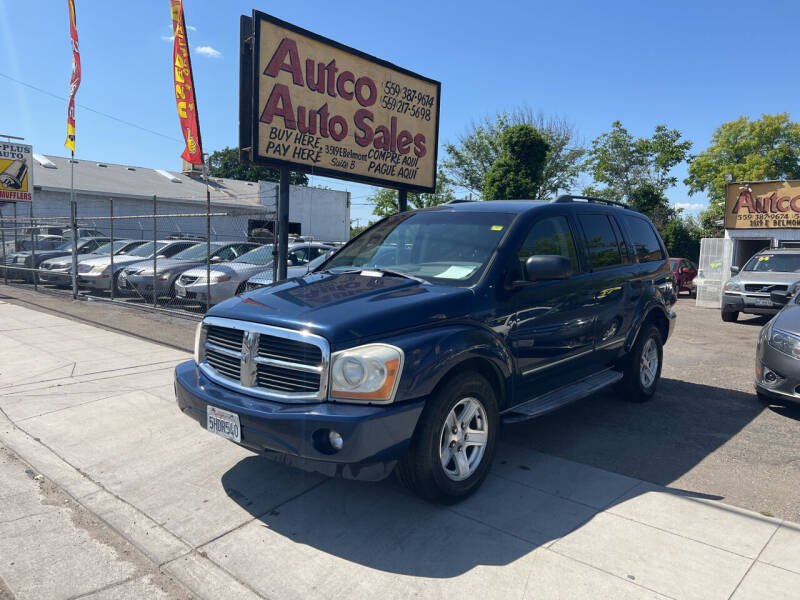 2004 Dodge Durango for sale at AUTCO AUTO SALES in Fresno CA