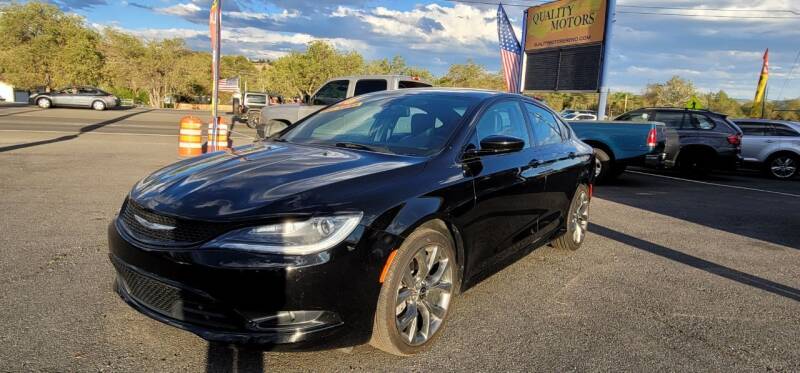 2016 Chrysler 200 for sale at Quality Motors in Sun Valley NV