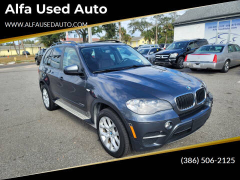 2012 BMW X5 for sale at Alfa Used Auto in Holly Hill FL