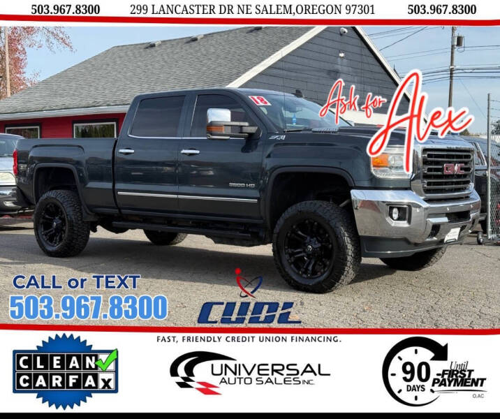 2018 GMC Sierra 3500HD SLT