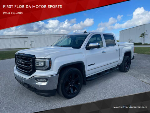 2016 GMC Sierra 1500 for sale at FIRST FLORIDA MOTOR SPORTS in Pompano Beach FL